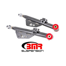 Load image into Gallery viewer, BMR 99-04 Mustang Single Adj. Lower Control Arms / Rod End (Polyurethane) - Black Hammertone Control Arms BMR Suspension