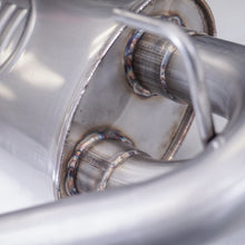 Load image into Gallery viewer, Stainless Works 2018+ Jeep Wrangler JL 304SS Factory Connect 2.5in Cat Back Exhaust System Catback Stainless Works