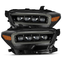Load image into Gallery viewer, AlphaRex 16-20 Toyota Tacoma NOVA LED Projector Headlight Plank Style Alpha Black w/Activation Light Headlights AlphaRex