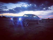 Load image into Gallery viewer, Oracle Pre-Installed Lights 7 IN. Sealed Beam - White Halo SEE WARRANTY Headlights ORACLE Lighting