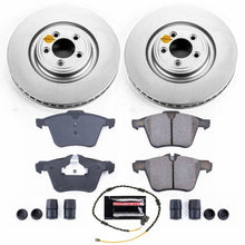 Load image into Gallery viewer, Power Stop 2018 Jaguar XJ Front Z23 Evolution Sport Coated Brake Kit Brake Kits - Performance D&S PowerStop