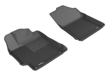Load image into Gallery viewer, 3D MAXpider 2015-2017 Toyota Camry Kagu 1st Row Floormat - Black Floor Mats - Rubber 3D MAXpider