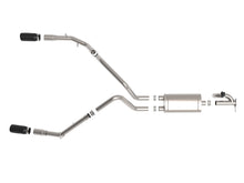 Load image into Gallery viewer, aFe Gemini XV 3in 304 SS Cat-Back Exhaust 19-21 Ram 1500 V8 5.7L Hemi w/ Black Tips Catback aFe