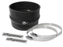 Load image into Gallery viewer, aFe MagnumFORCE Coupling Kit 4.5in ID x 3in L Hump (Silicone) Air Intake Components aFe