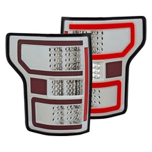Load image into Gallery viewer, ANZO 18-19 Ford F-150 LED Taillights Chrome Tail Lights ANZO