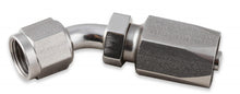 Load image into Gallery viewer, Earl's Performance ds_CFRL_SS134606ERL Earl's Performance SS134606ERL 45 Deg. Power Steering Hose End; -6AN; Stainless Steel;