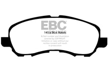 Load image into Gallery viewer, EBC 11-14 Chrysler 200 2.4 Ultimax2 Front Brake Pads Brake Pads - OE EBC