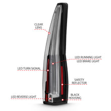 Load image into Gallery viewer, ANZO 2007-2014 Cadillac Escalade Led Taillights Red/Clear Tail Lights ANZO