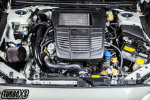 Load image into Gallery viewer, Turbo XS 15-16 Subaru WRX Billet Aluminum Vacuum Pump Cover - Silver Engine Covers Turbo XS