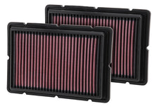 Load image into Gallery viewer, K&N Replacement Air Filter 05-09 Ferrari F360 11.125in O/S Length x 7.625 O/S Width x 1.313in H Air Filters - Drop In K&N Engineering