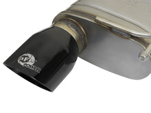 Load image into Gallery viewer, aFe MACHForce XP 2.5in 409 Stainless Axle Back Exhaust w/ Black Tips 15-17 Ford Mustang I4-2.3L (t) Axle Back aFe