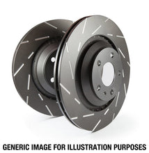 Load image into Gallery viewer, EBC EBCUSR7320 EBC 05-07 Ford F350 (inc Super Duty) 5.4 DRW 4WD USR Slotted Rear Rotors