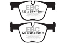 Load image into Gallery viewer, EBC EBCDP22131 EBC 12+ BMW ActiveHybrid 3 3.0 Turbo Greenstuff Rear Brake Pads