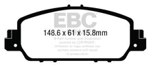 Load image into Gallery viewer, EBC EBCDP33014C EBC 13-17 Honda Accord Coupe 2.4 EX Redstuff Front Brake Pads
