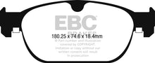 Load image into Gallery viewer, EBC EBCUD1865 EBC 2015+ Volvo XC90 Ultimax2 Front Brake Pads