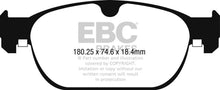 Load image into Gallery viewer, EBC EBCUD1865 EBC 2015+ Volvo XC90 Ultimax2 Front Brake Pads