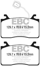 Load image into Gallery viewer, EBC EBCDP42325R EBC 2016+ Alfa Romeo Guilia 2.0T Yellowstuff Front Brake Pads