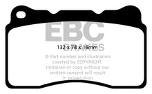 Load image into Gallery viewer, EBC EBCDP32093C EBC 2016+ Cadillac CT6 2.0L Turbo Redstuff Front Brake Pads