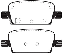 Load image into Gallery viewer, EBC EBCDP43073R EBC 2016+ Chevrolet Malibu 1.5L Turbo (Mech PB) Yellowstuff Rear Brake Pads