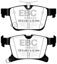 Load image into Gallery viewer, EBC EBCDP63066 EBC 2016+ Chrysler Pacifica (RU) 3.6L Greenstuff Rear Brake Pads
