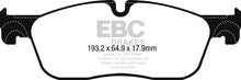 Load image into Gallery viewer, EBC EBCDP22251 EBC 2016+ Jaguar F-Pace 2.0L TD (180) Greenstuff Front Brake Pads