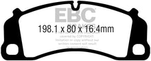 Load image into Gallery viewer, EBC EBCDP32206C EBC 2016+ Porsche 911 (991/992) Carrera S 3.0TT (Cast Iron Rotor Only) Redstuff Front Brake Pads