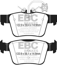 Load image into Gallery viewer, EBC EBCDP22315 EBC 2017+ Alfa Romeo Giulia 2.0L Turbo Greenstuff Rear Brake Pads