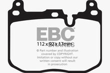 Load image into Gallery viewer, EBC EBCDP52130NDX EBC 2017+ BMW M240 Coupe Bluestuff Front Brake Pads