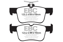 Load image into Gallery viewer, EBC EBCDP62160 EBC 2017+ Ford Escape 1.6T/2.0T (Incl 4WD) Greenstuff Rear Brake Pads