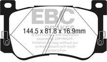 Load image into Gallery viewer, EBC EBCDP43076R EBC 2017+ Genesis G90 5.0L Yellowstuff Front Brake Pads