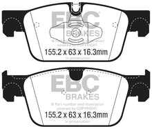 Load image into Gallery viewer, EBC EBCDP42305R EBC 2017+ Volvo S90 2.0L Turbo Yellowstuff Front Brake Pads