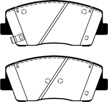 Load image into Gallery viewer, EBC EBCDP32358C EBC 2019+ Genesis G70 2.0T Redstuff Front Brake Pads