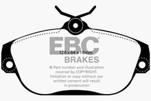 Load image into Gallery viewer, EBC EBCDP21095 EBC 91-93 Volvo 740 2.3 (ABS) (Girling) Greenstuff Front Brake Pads