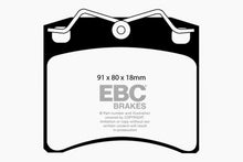 Load image into Gallery viewer, EBC EBCUD703 EBC 96-98 Volkswagen Eurovan 2.5L (w/Vented Rotors) Ultimax2 Front Brake Pads
