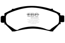 Load image into Gallery viewer, EBC EBCUD699 EBC 97-03 Buick Century 3.1 Ultimax2 Front Brake Pads