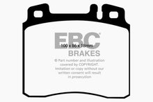 Load image into Gallery viewer, EBC EBCDP4963R EBC 98-99 Mercedes-Benz CL500 5.0 Yellowstuff Front Brake Pads