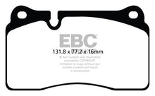 Load image into Gallery viewer, EBC EBCDP32070C EBC Brakes Redstuff Ceramic Brake Pads