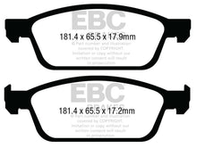 Load image into Gallery viewer, EBC EBCDP33008C EBC Brakes Redstuff Ceramic Brake Pads
