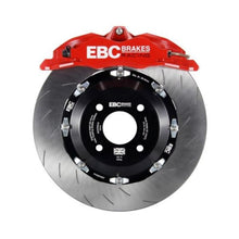 Load image into Gallery viewer, EBC EBCBBK007RED-2 EBC Racing 12-17 Ford Fiesta ST (Mk7) Red Apollo-4 Calipers 330mm Rotors Front Big Brake Kit
