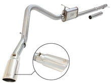Load image into Gallery viewer, aFe MACHForce XP Exhaust 3in-3.5in SS Single Side Ext CB w/ Polish Tip 99-04 Ford F-250 V8 5.4L/6.8L Catback aFe