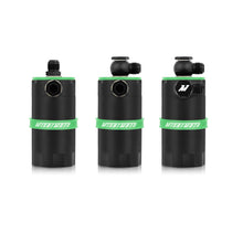 Load image into Gallery viewer, Mishimoto Universal Baffled Oil Catch Can - Green Oil Catch Cans Mishimoto