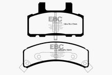 Load image into Gallery viewer, EBC 97-99 Cadillac Deville 4.6 (Rear Drums) Greenstuff Front Brake Pads Brake Pads - Performance EBC