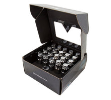 Load image into Gallery viewer, NRG 700 Series M12 X 1.25 Steel Lug Nut w/Dust Cap Cover Set 21 Pc w/Locks & Lock Socket - Silver Lug Nuts NRG
