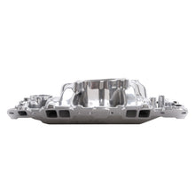 Load image into Gallery viewer, Edelbrock SBC Perf Air Gap Manifold Polished Intake Manifolds Edelbrock