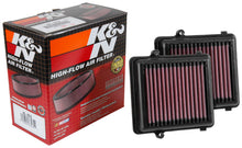 Load image into Gallery viewer, K&N 16-17 Honda CRF1000L Africa Twin 998 Replacement Drop In Air Filter (2 Per Box) Air Filters - Drop In K&N Engineering