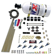 Load image into Gallery viewer, Nitrous Express 8 Cyl Piranha Direct Port 4 Solenoids Nitrous Kit (200-500HP EFI Jets) w/10lb Bottle Nitrous Systems Nitrous Express