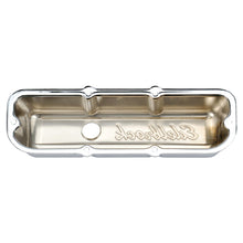Load image into Gallery viewer, Edelbrock Valve Cover Signature Series Chevrolet 1982-1993 2 8L 60 V6 Chrome Valve Covers Edelbrock
