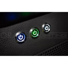 Load image into Gallery viewer, Oracle Pre-Wired Power Symbol On/Off Flush Mount LED Switch - White SEE WARRANTY Light Accessories and Wiring ORACLE Lighting