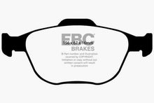 Load image into Gallery viewer, EBC 02-04 Ford Focus 2.0 SVT Greenstuff Front Brake Pads Brake Pads - Performance EBC