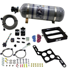 Load image into Gallery viewer, Nitrous Express 4500 RNC Conventional Nitrous Plate Kit w/.375in Solenoid w/12lb Bottle Nitrous Systems Nitrous Express